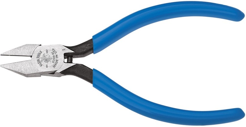 Diagonal Cutting Pliers, Electronics Pliers with Pointed Nose, 4-Inch