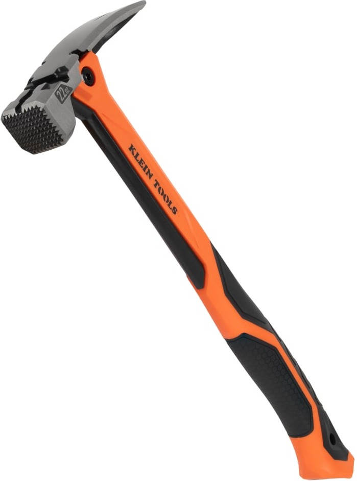 Milled Face Anti-Vibration Hammer, 22-Ounce