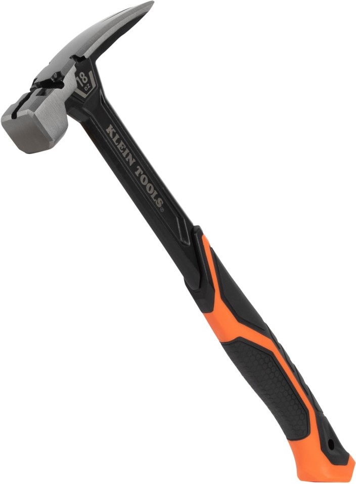 Smooth Face Steel Claw Hammer, 18-Ounce