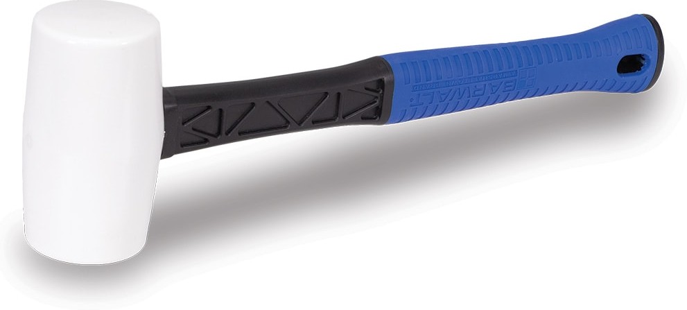 12 -oz Rubber Head Composite Handle Soft-faced Rubber mallet