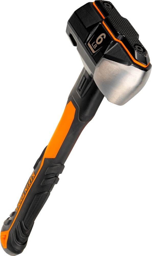 Fiberglass Handle Wedge Sledgehammer, 6-Pound