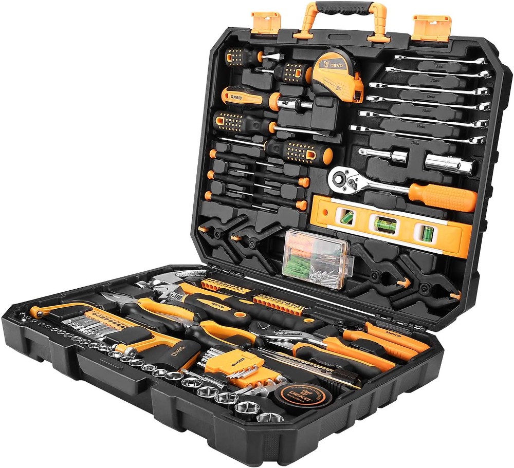 228 -Piece Household Tool Set with Folding Case