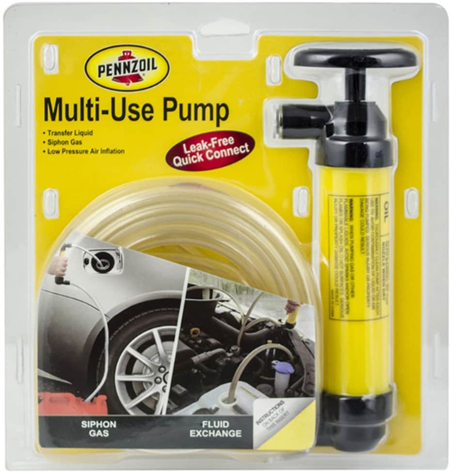 Piston Action Plastic 51 in. Siphon Pump