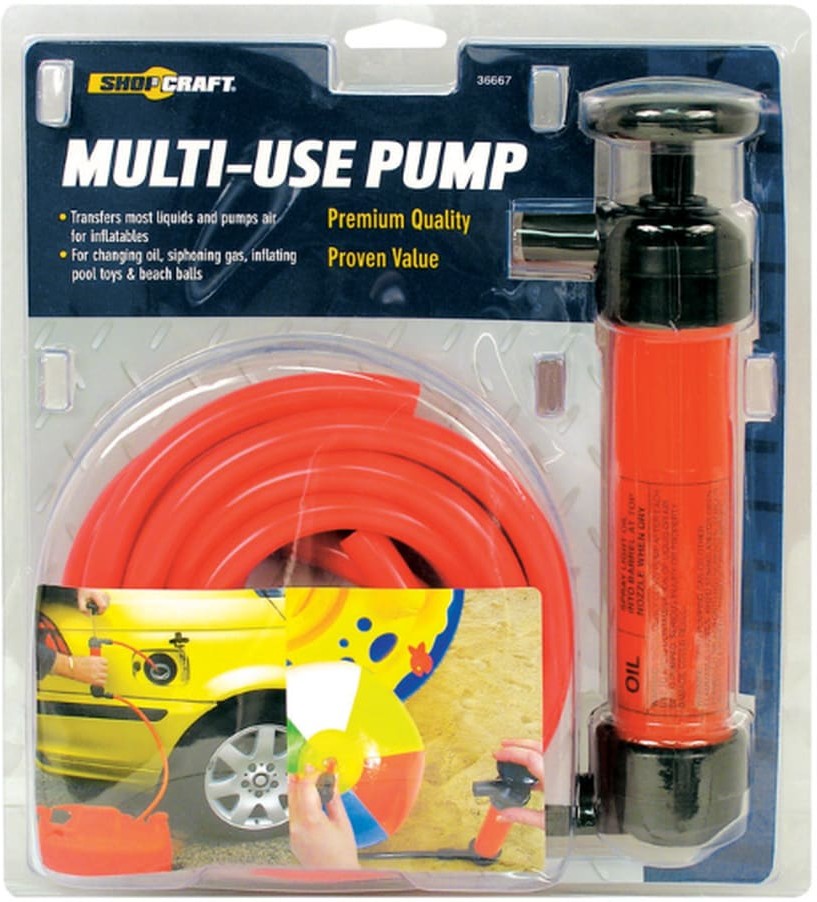 Shop Craft Red Plastic Siphon Pump