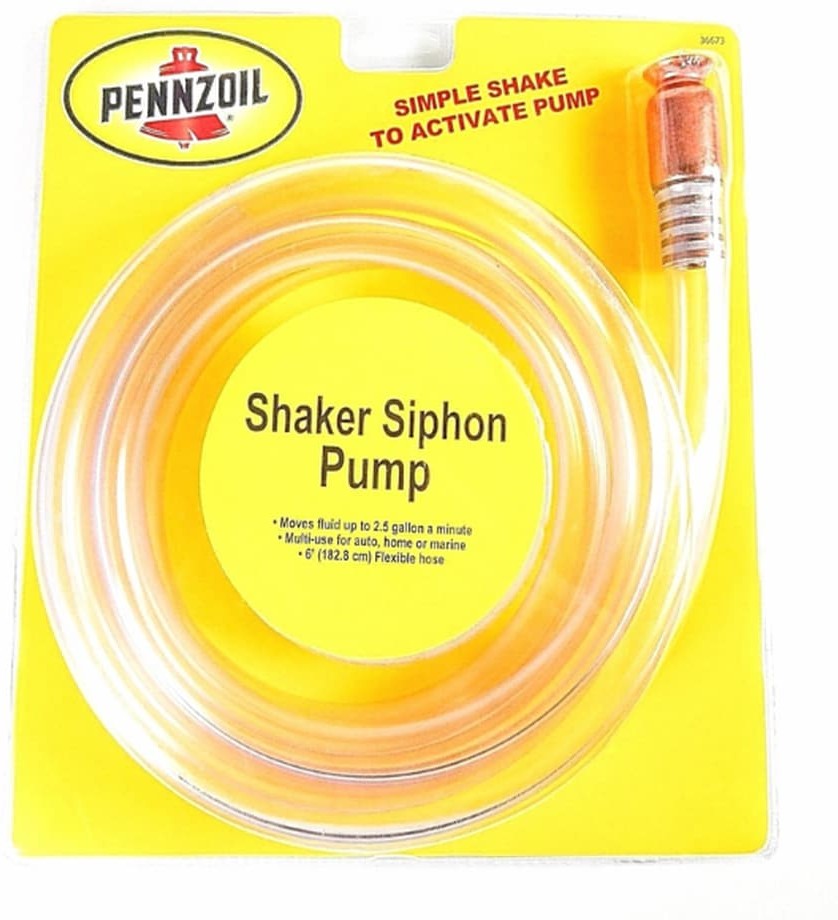 Hand Operated Plastic 72 in. Siphon Pump