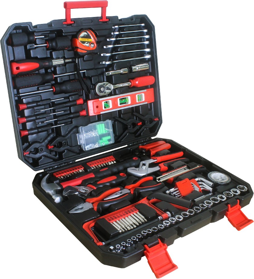 238 -Piece Standard (SAE) and Metric Mechanics Tool Set with Hard Case