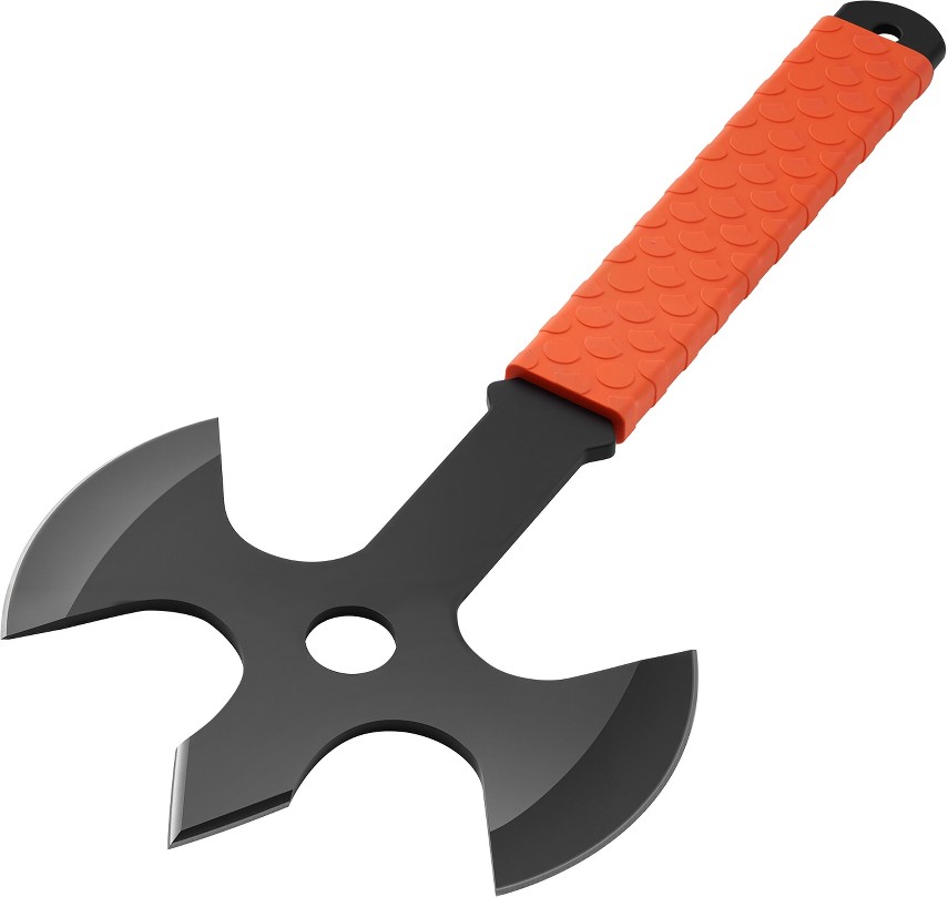 Throwing Axes and Tomahawks 3 Pack 13.4 inch Triple Edge Axe Throwing Hatchet Set Stainless Steel Head
