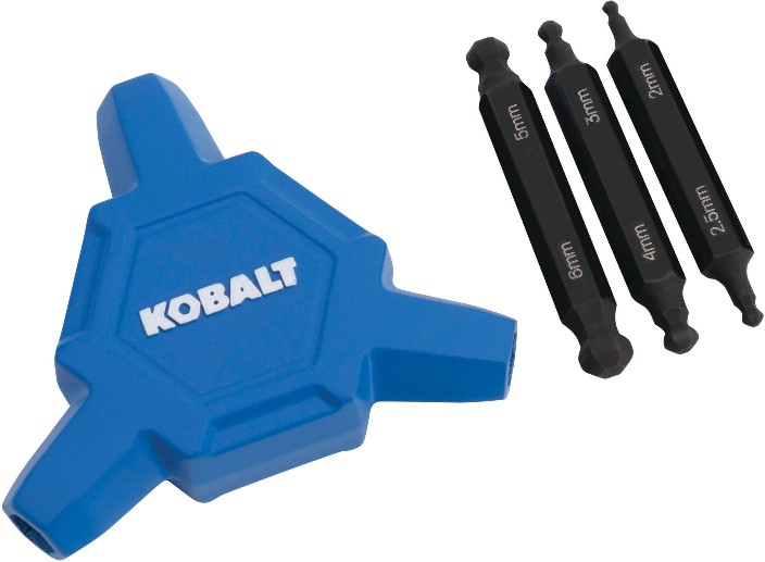 Assorted Metric 6 -Pieces Ball End Hex key set