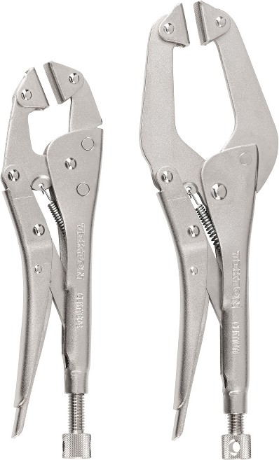 Swivel Pad Locking plier set 2 -Piece