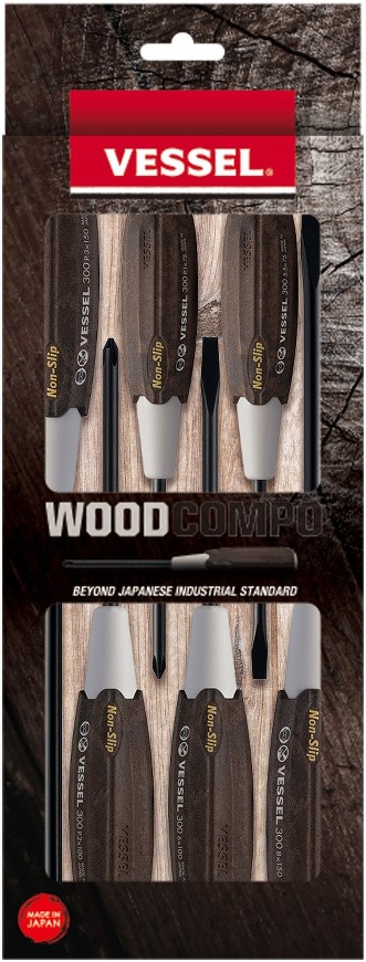 6 -Piece #2 5-in Magnetic Screwdriver Set