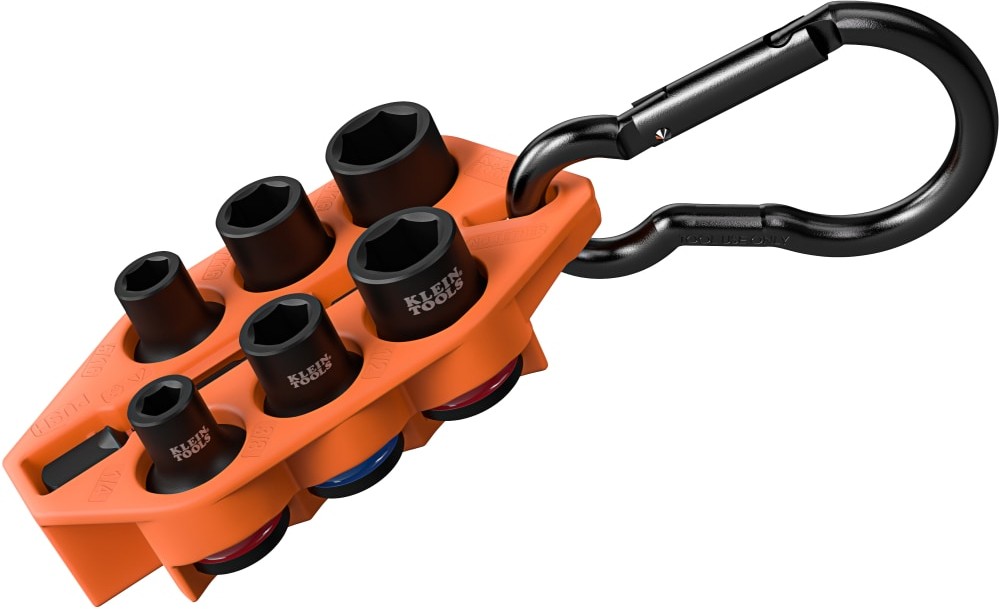 Grab-And-Go Impact Socket Set, SAE, 7-Piece