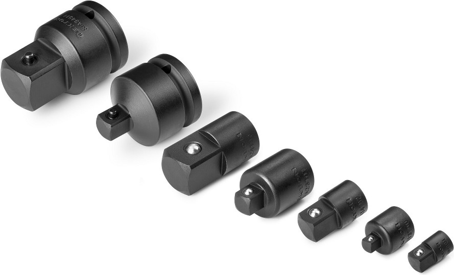 7 -Piece 1/4-in 3/8-in 1/2-in to 1/4-in 3/8-in 1/2-in Impact socket adapter/reducer set