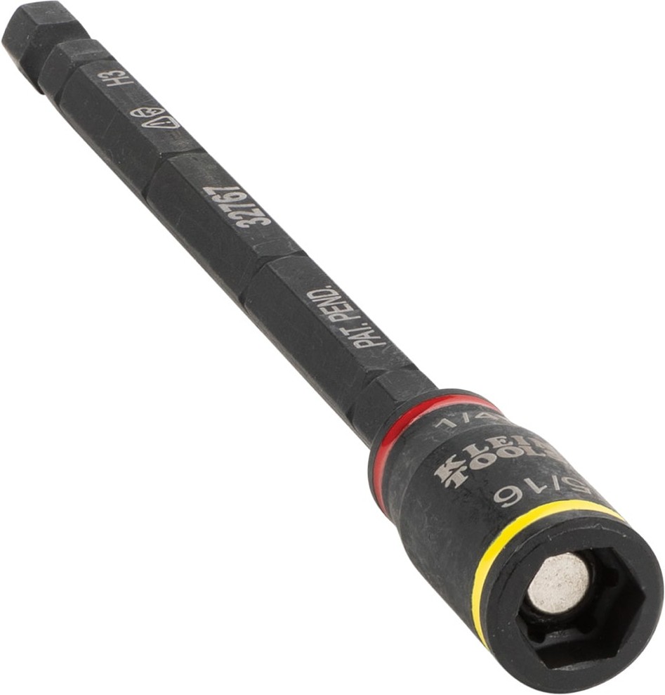 3-in-1 Impact Flip Socket, 1/4-Inch, 5/16-Inch, 5-Inch Length