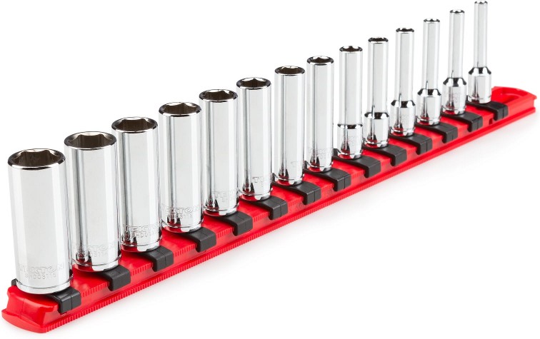 1/4 Drive 6-Point Socket Set, (4-14 mm) SHD90106