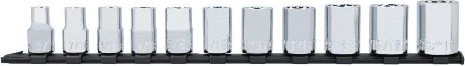 1/2-in Drive Shallow Socket Set 11s