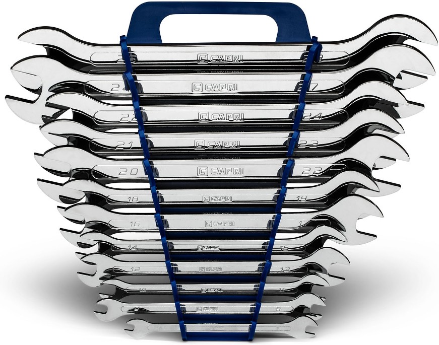 12 -Piece Set Metric Standard Open end Wrench (no case)