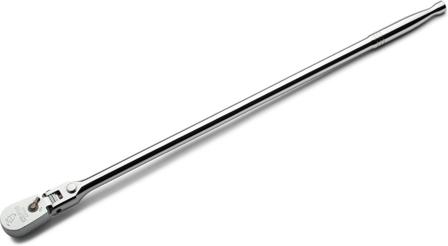 1/2-in Standard (SAE) and Metric Locking Flexible Head Ratchet Wrench