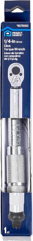 1/4-in Drive Click Torque Wrench 35-ft/lb to 200-ft/lb