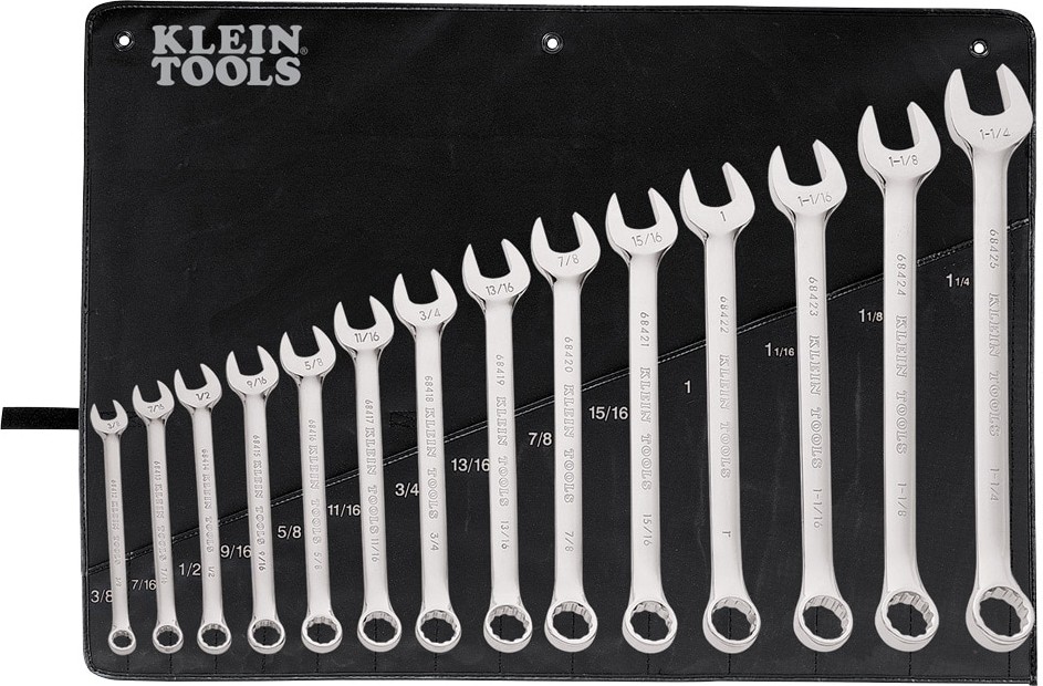 Combination Wrench Set, 14-Piece