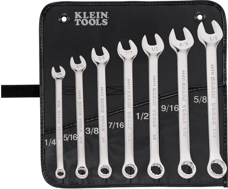Combination Wrench Set, 7-Piece