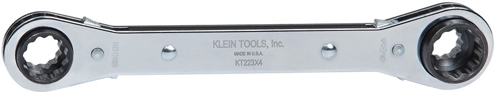 Lineman's Ratcheting 4-in-1 Box Wrench