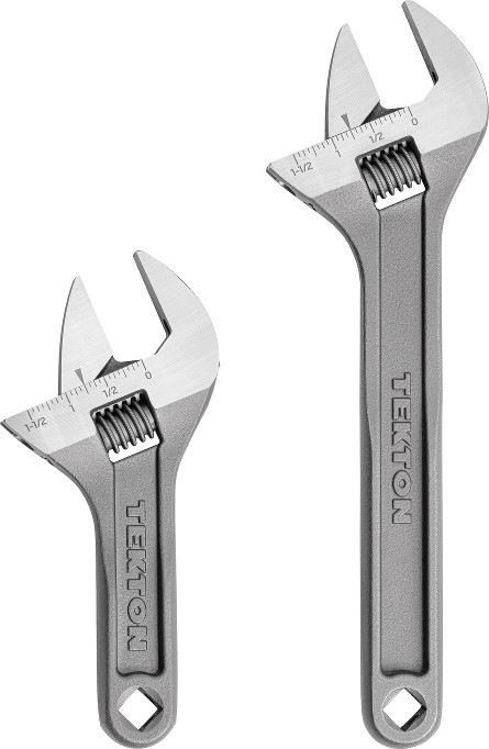 Set 9-in Adjustable Wrench Set 2 -Piece