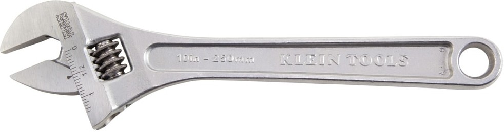 Adjustable Wrench, Extra-Capacity, 10-Inch