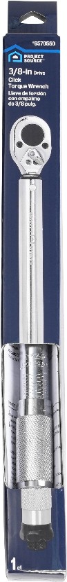 3/8-in Drive Click Torque Wrench 15-ft/lb to 80-ft/lb