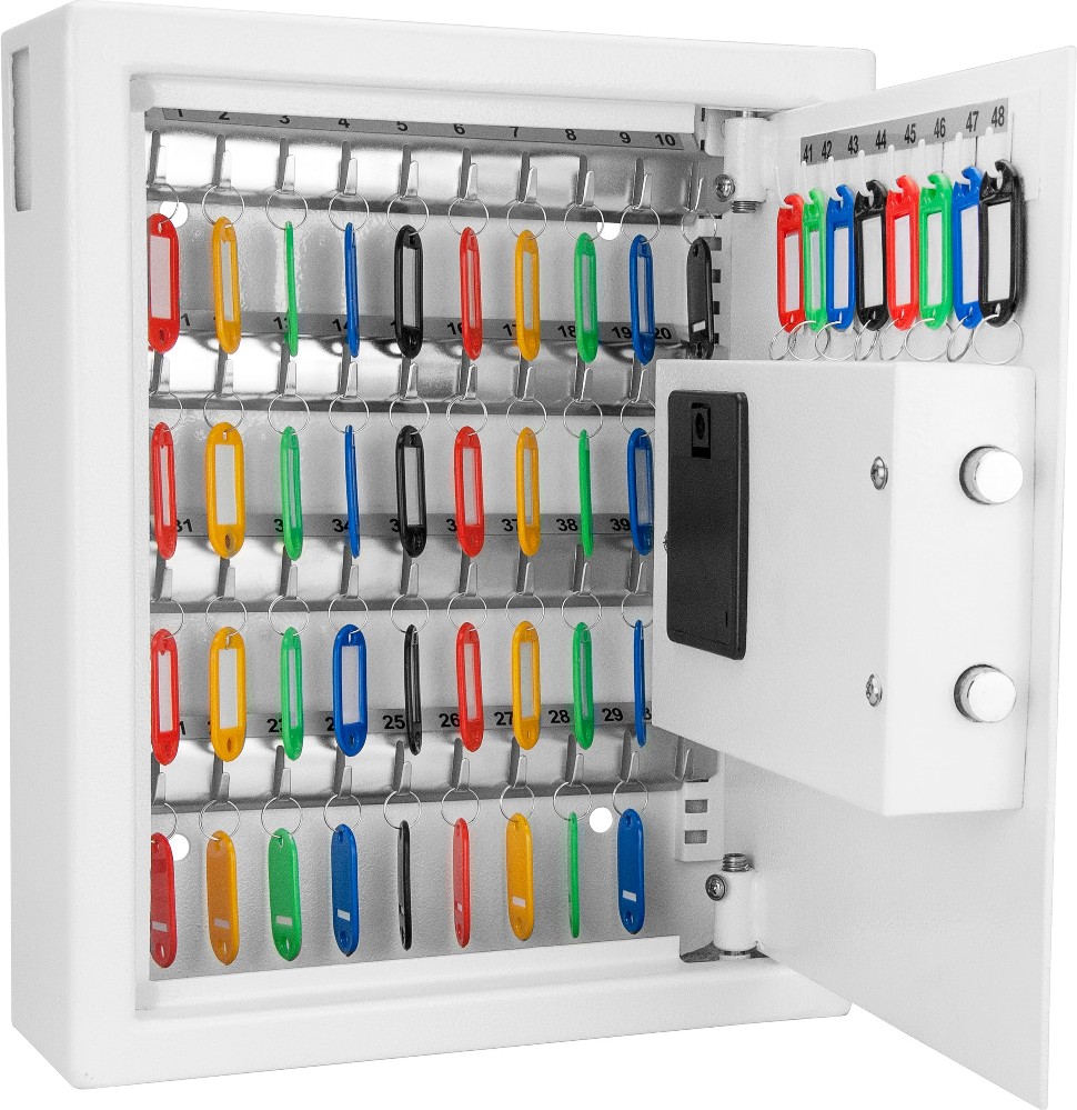 48 Keys Key Cabinet Digital Keypad Wall Safe