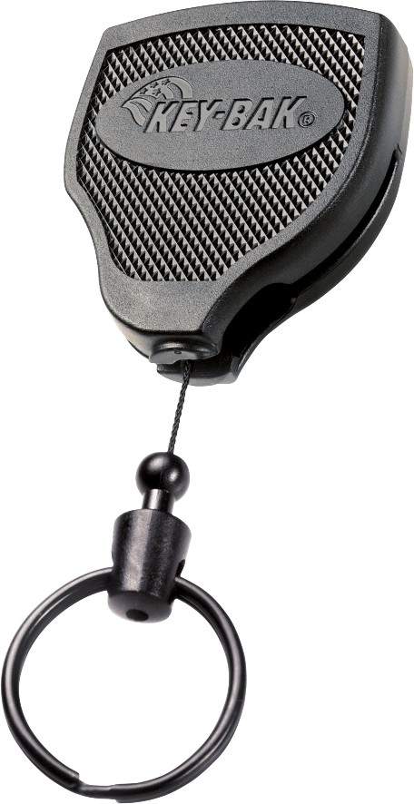 Super48 Heavy Duty Retractable with Ball-Joint Lock Black Belt clip