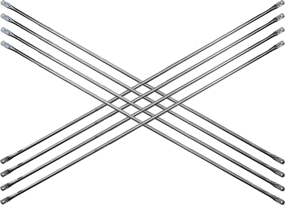 Steel Cross brace For Scaffolding 4 -Pack