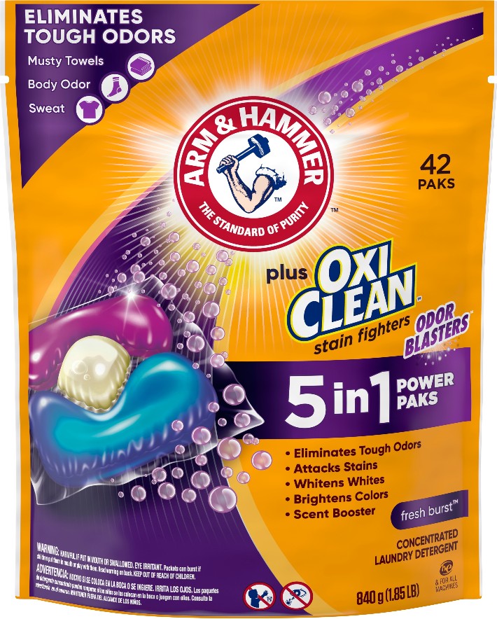 42 -Pack Fresh HE Laundry Detergent 42 Loads 42 -Count