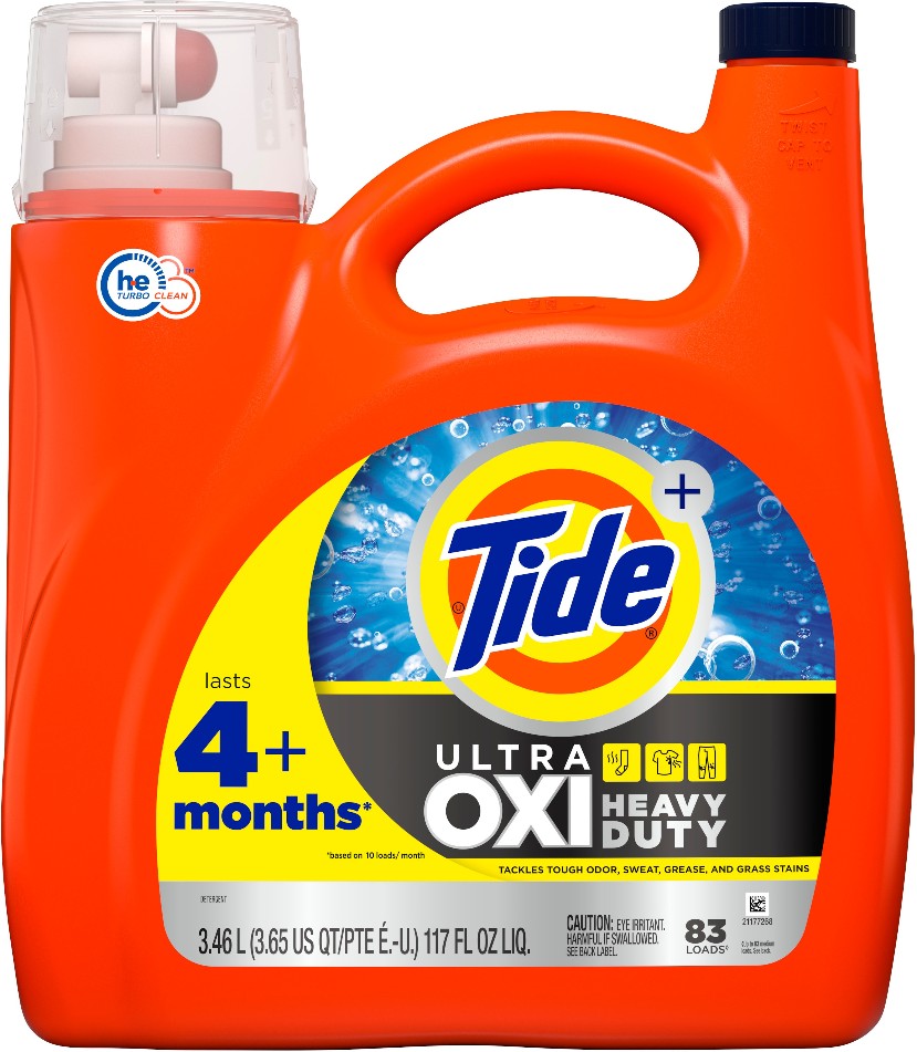 Heavy Duty Ultra OXI HE Laundry Detergent 94 Loads 117 -fl oz