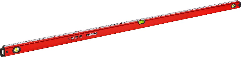 Aluminum 72-in 3 Vial Box beam level