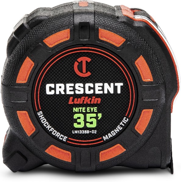 SHOCKFORCE NITE EYE 35-ft Magnetic Tape Measure
