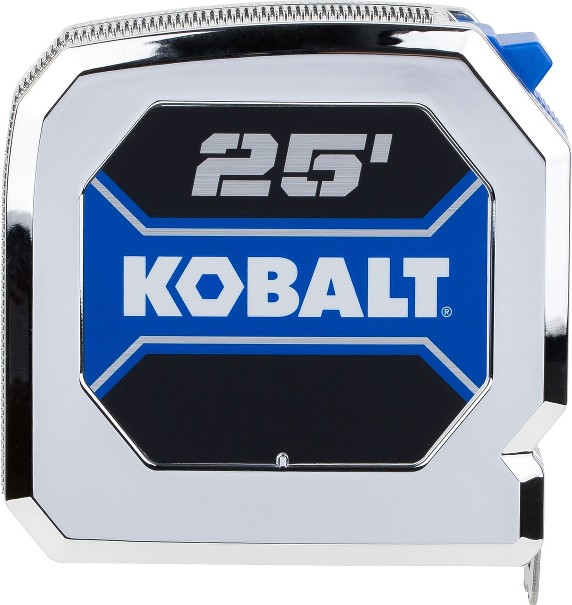 Chrome 25-ft Tape Measure