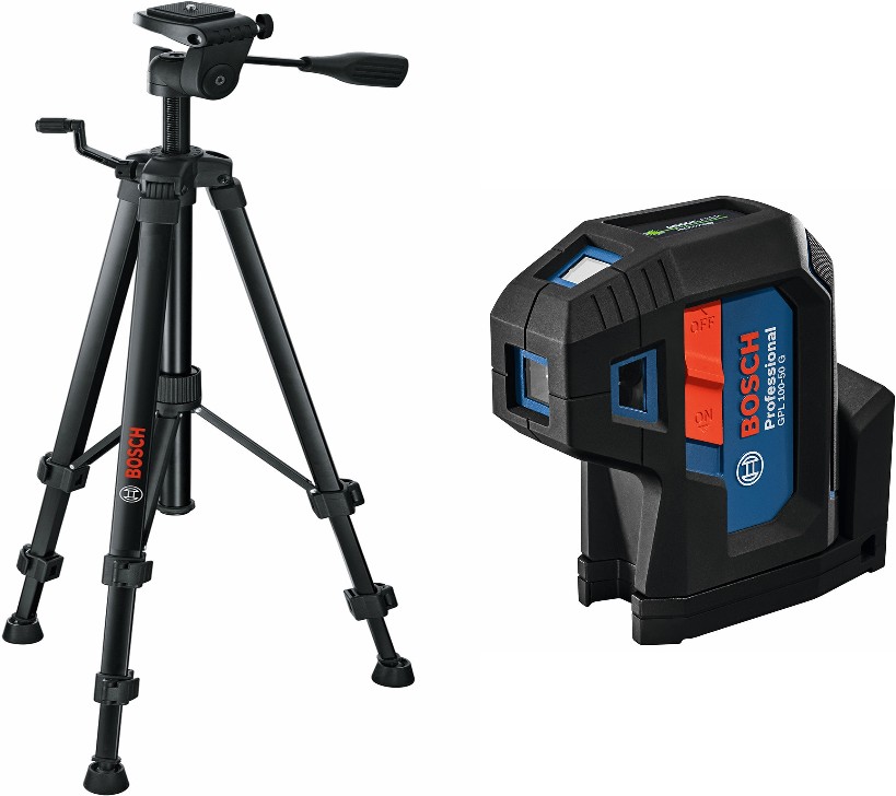 Green 125-ft Self-Leveling Indoor Line Generator Laser Level with Tripod