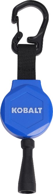 Retractable Blue Lumber crayon holder