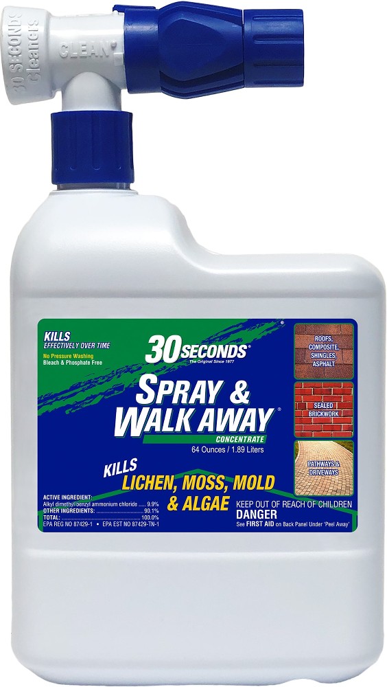 64-fl oz Algae mold and moss killer Concentrated Outdoor Cleaner