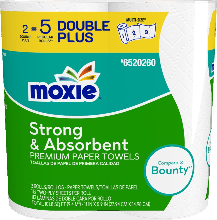 Moxie Ultra 25 Roll SS White Paper Towels 2 -Count Paper Towels