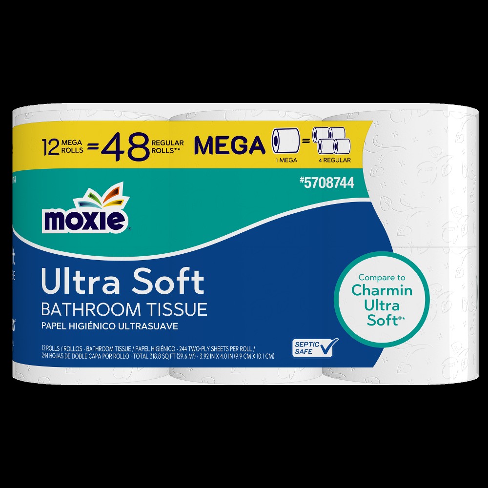12 -Pack 2-ply Toilet Paper