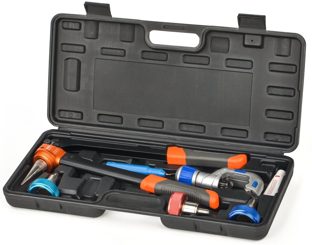 Copper Swage Tool Kit 3/8 to 1-1/4-in Copper swage tool
