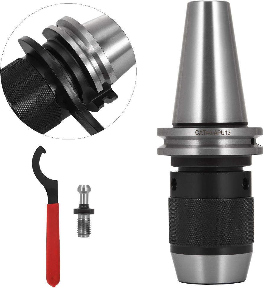 Integrated CAT40 Collet Chuck Keyless Drill Chuck Keyless drill chuck