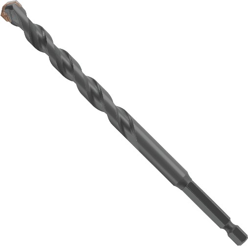 MultiConstruction 3/8-in x 6-in Alloy steel Masonry Drill Bit For Rotary drill/Impact driver