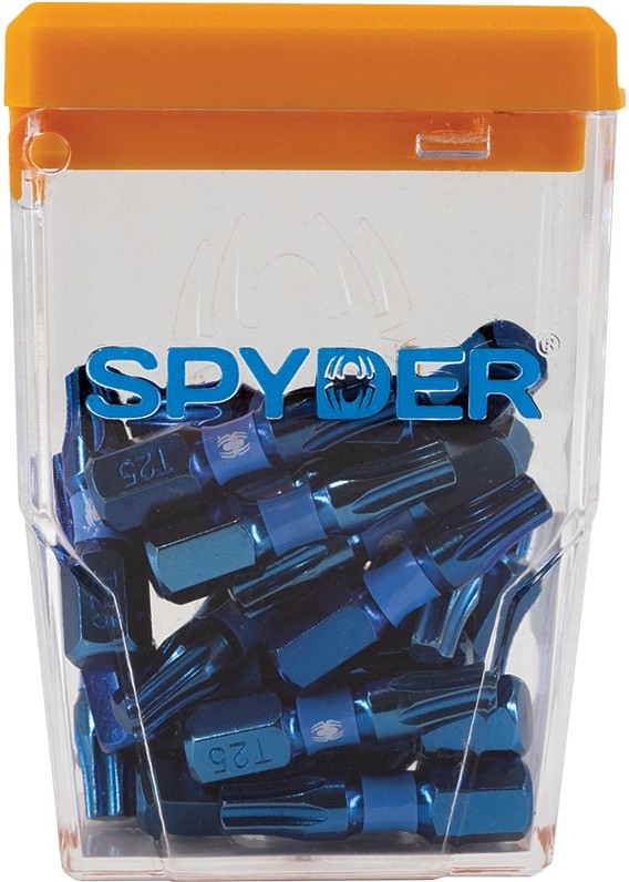 Mach-Blue T25 1/4-in x 1-in Torx Impact Driver Bit 25 -Piece