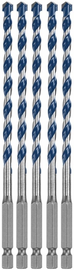 Blue Xtreme 5 -Piece 1/4-in x 6-in Alloy steel Masonry Drill Bit Set For Hammer drill