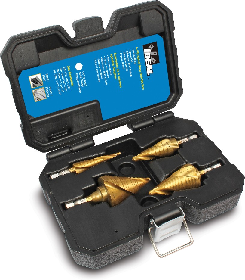 1/4-in 15 -Step Drill Bit Set ( 1/4-in to 1-3/8-in )