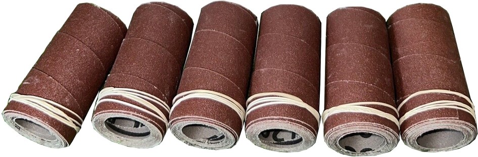 10-in Ready-to-Wrap 6 -Piece Aluminum oxide 180 -Grit Roll Sandpaper