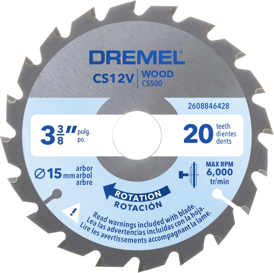 Blueprint 3-3/8-in 20 -Tooth Carbide Circular saw blade Individual