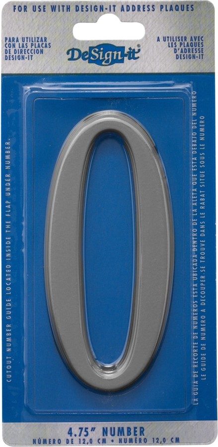 4-3/4-in Satin nickel 0